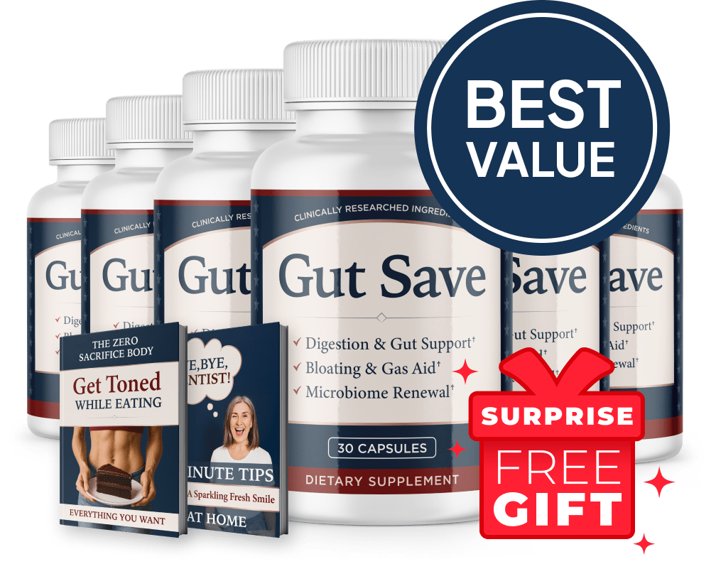 GutSave® 6 bottles — best value